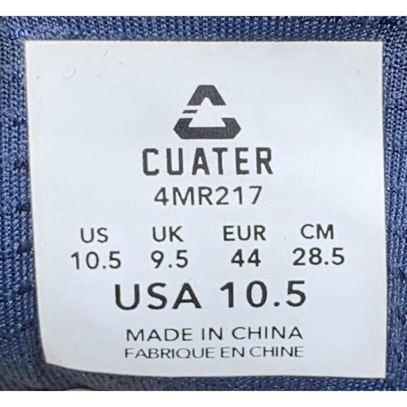 Cuater By Travis Mathew Wildcard Navy Spikeless Golf Shoes 4MR217 Men's 10.5 - Picture 9 of 11